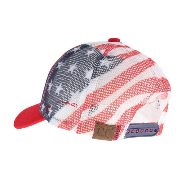 USA Flag C.C Ball Cap