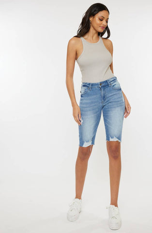 KanCan Bermuda Denim Shorts