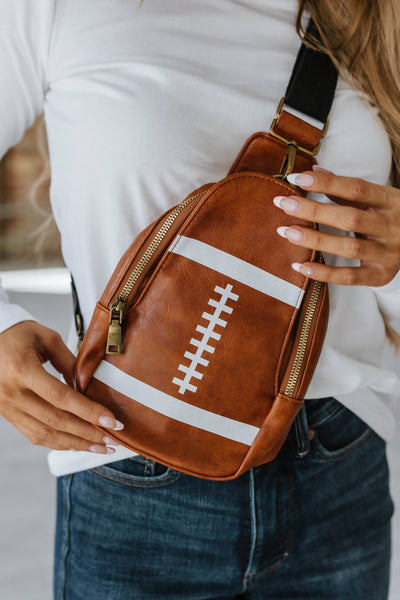 Football Mini Crossbody Bag