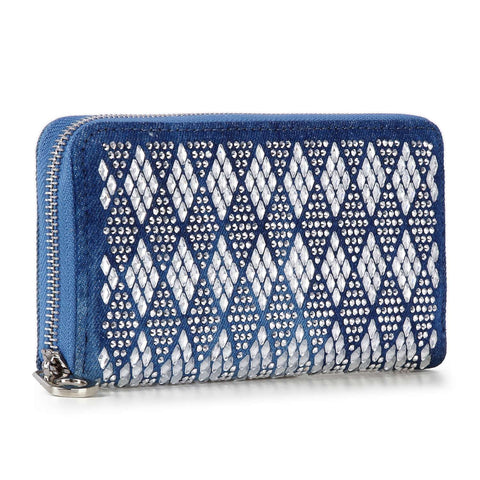 Blue Diamond Bling Wallet