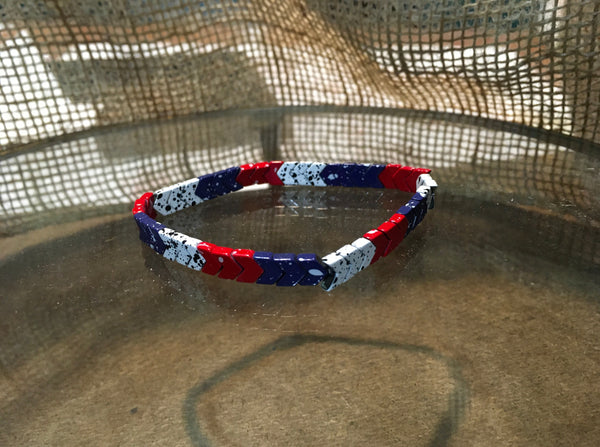 Patriotic Red, White & Blue Bracelets