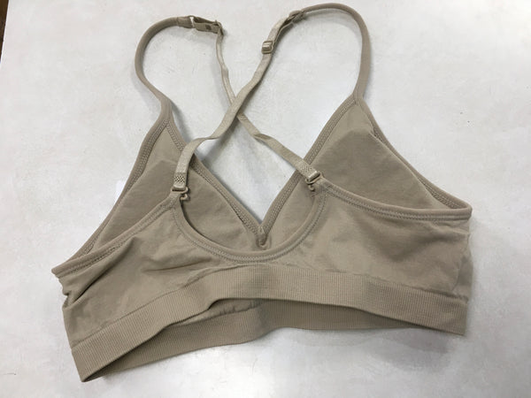 Light Taupe Basic Seamless Bralette