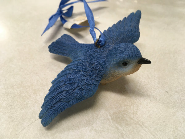 Bluebird ornament by Russ Berrie