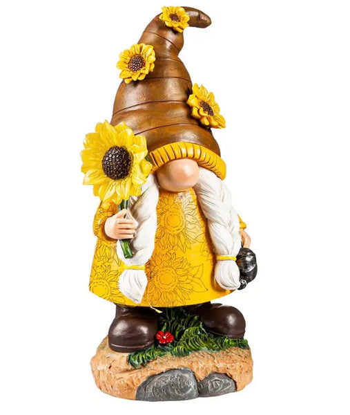 Sunflower Gnomes Table Decor