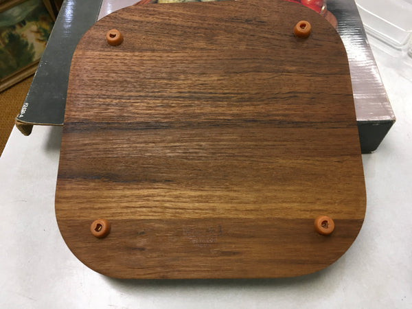 Teakwood Acrylic Hors D’oeuvre Tray