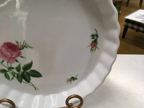 Rose Pie porcelain Dish