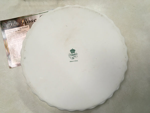 Rose Pie porcelain Dish