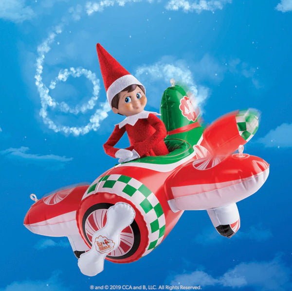 Peppermint Plane Ride Elf on the Shelf