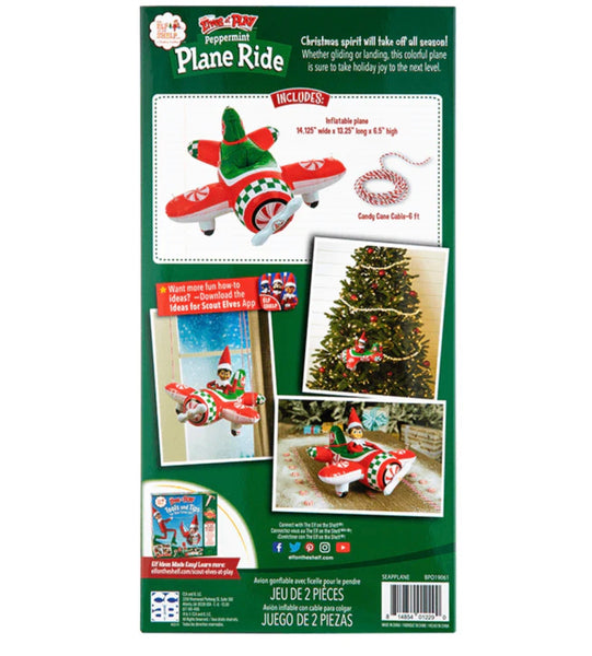 Peppermint Plane Ride Elf on the Shelf