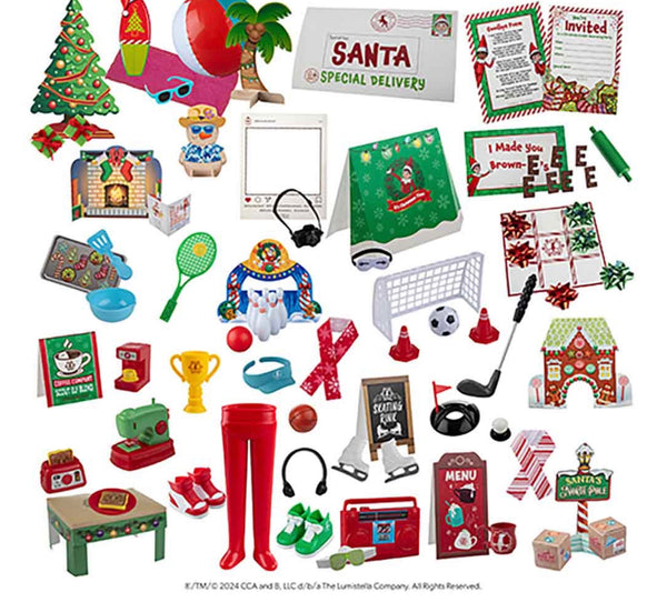 Polar Props Elf Ideas Super Set Elf on the Shelf