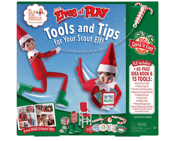 Tools and Tips set Scout Elf at Play Elf on the Shelf