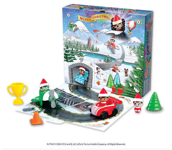 Advent Calendar Spin & soar 12 Day Countdown Christmas Elf on the Shelf