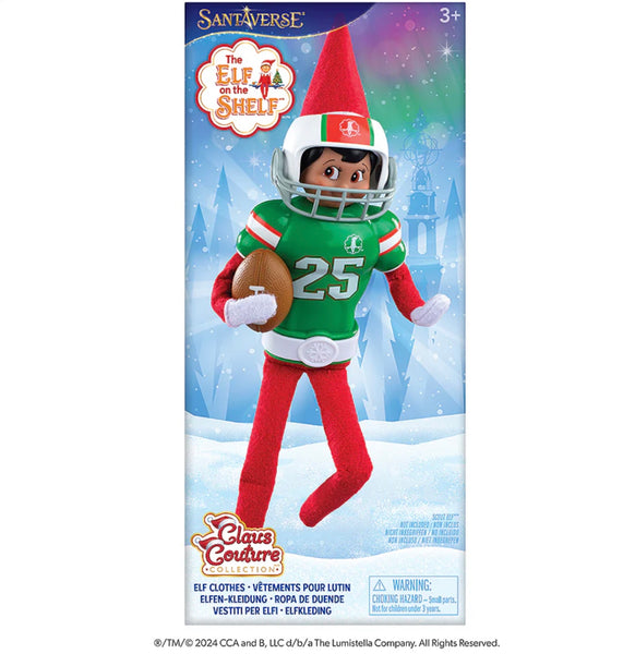 Claus Coulture Touchdown Tidings set Elf on the Shelf