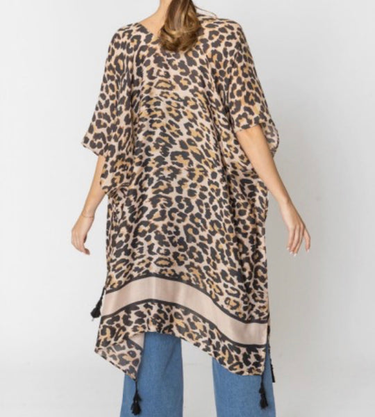 Leopard Kimono