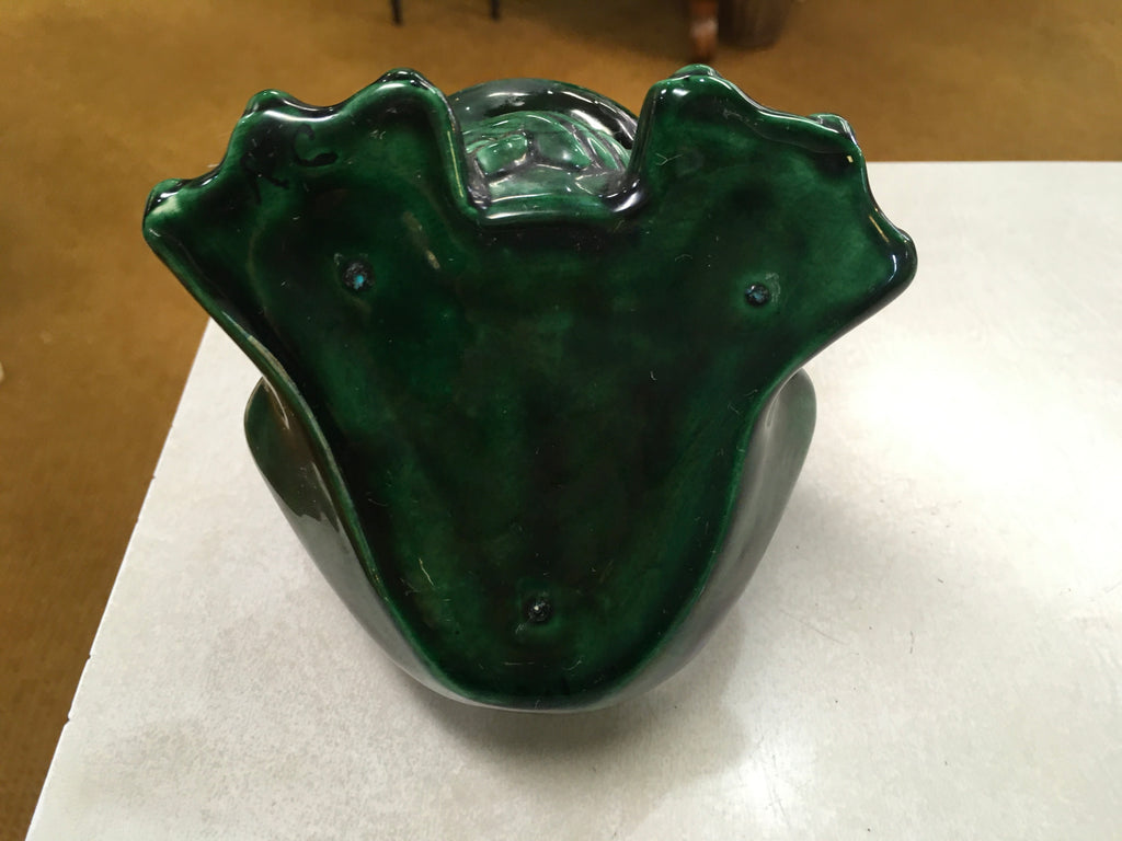 Stoneware Frog Sponge Holder, Green – The Barrington Garage