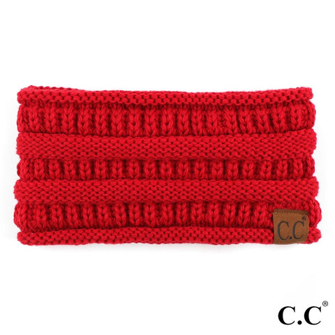 Red CC headband