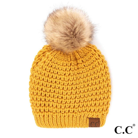 Honey mustard cc beanie