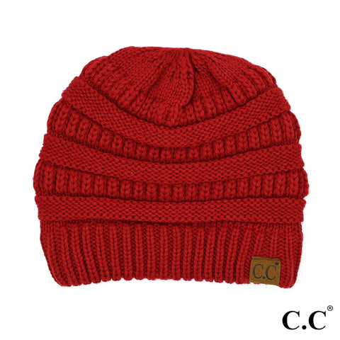 Red original CC beanie