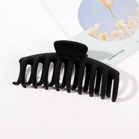 Black large hair clip