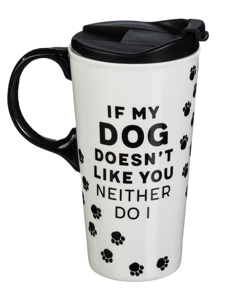 If My Dog Doesn't like You Travel Cup