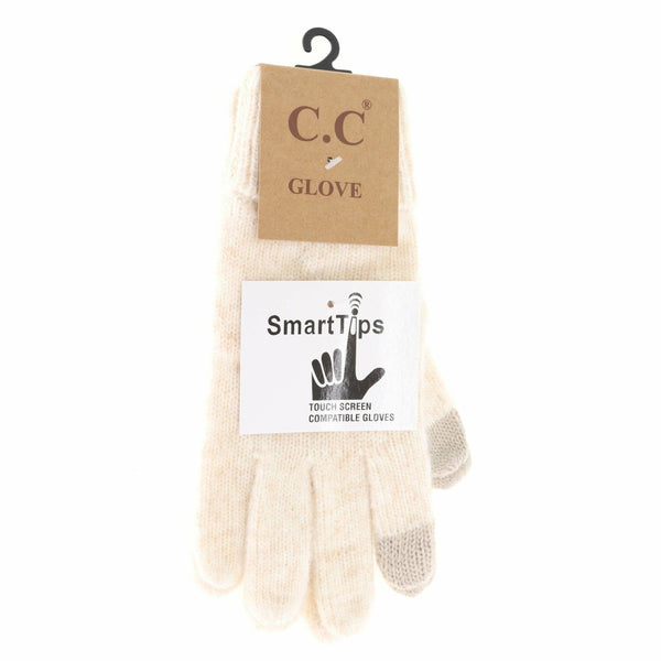 Soft Ribbed Knit Glove