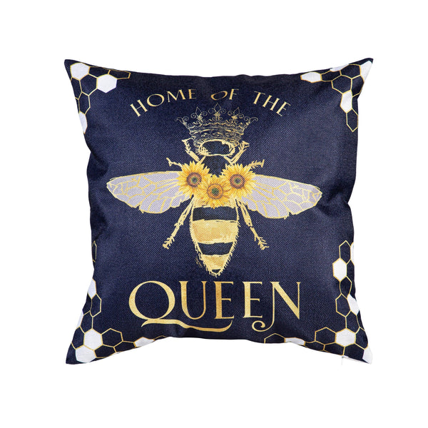 Queen Bee 18" Interchangeable Pillow Cover