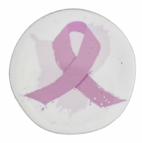 Pink ribbon phone grip