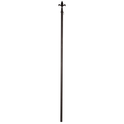 Black DeFleur house Flag Pole