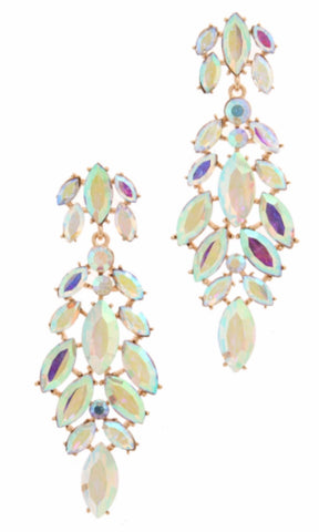 MUlti design AB Rhinestone earring