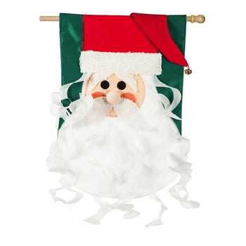 Old St. Nick House Applique Flag