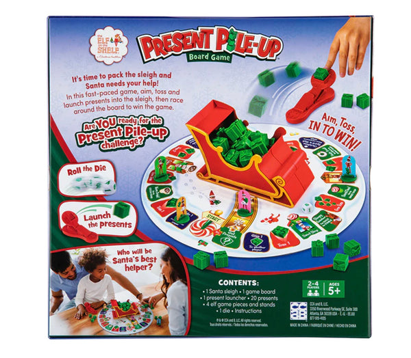 The Elf on the Shelf PRESENT PILE-UP BOARD GAME