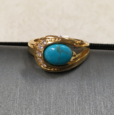 Turquoise Fashion ring size 9