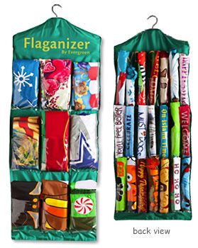 Flag Organizer garden and house flags